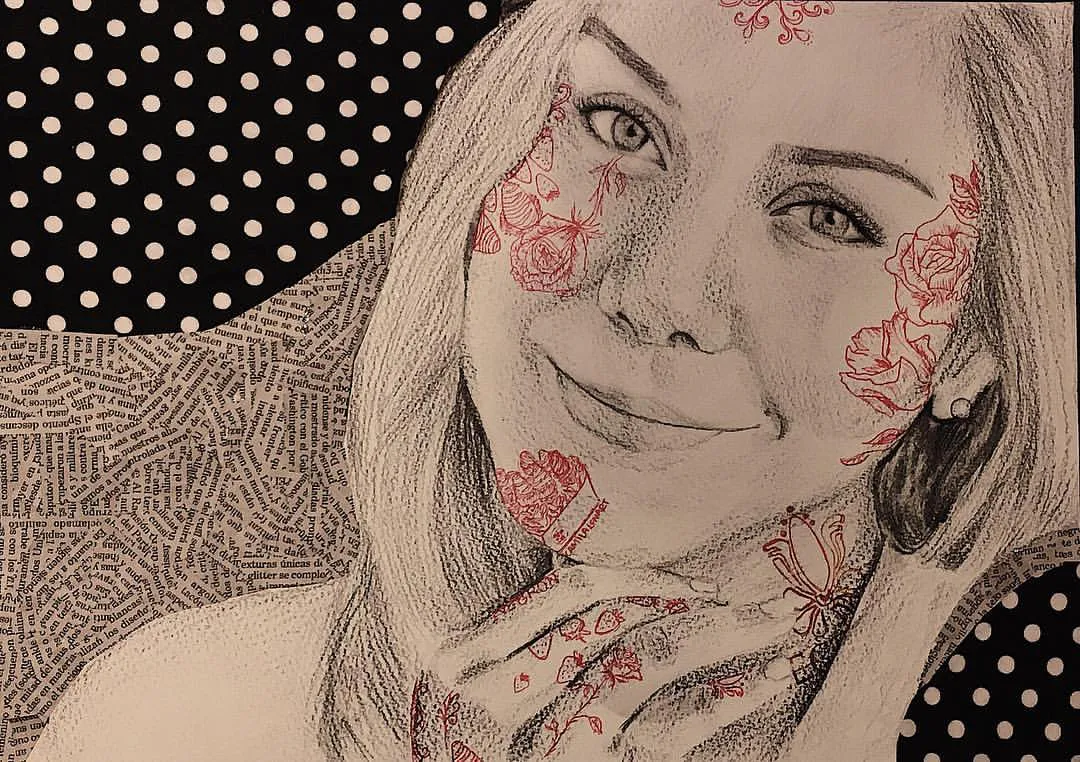 Laura Negron — Pencil Watercolor Ink Pen, 2017